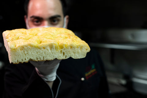 イタリア産オーガニック粉で作るフォカッチア Frozen Focaccia