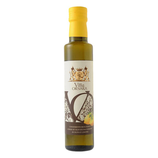 有機EXVオリーブオイル レモン風味 250ml Villa ORSARA Lemon Olive Oil